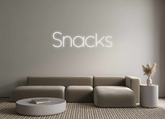 Custom Neon: Snacks