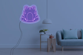 Neon LED schriftzug sign schild light strip lila online home dekor, anime