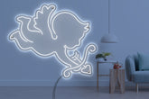 Neon LED schriftzug sign schild light strip weiss online home dekor, engel