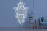 Neon LED schriftzug sign schild light strip weiss online home dekor, puppe