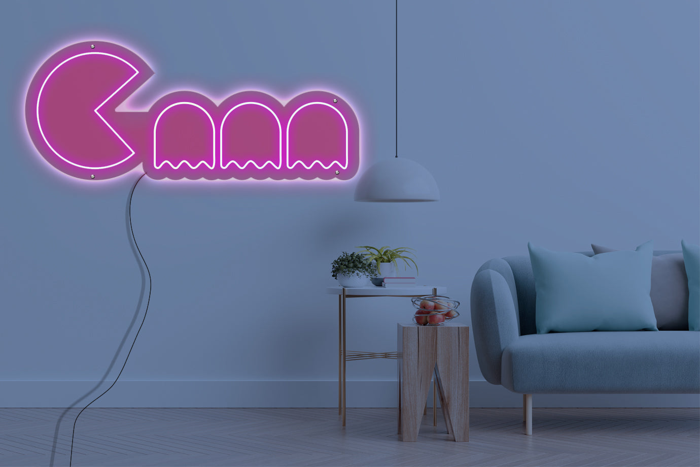 Neon LED schriftzug sign schild light strip pink online home dekor business gaming lifestyle, spiel