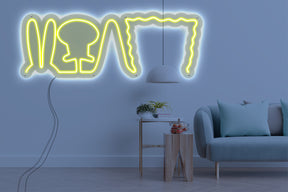 Neon LED schriftzug sign schild light strip gelb, online, home dekor, home, SpongeBob