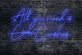 all you need is love lashes