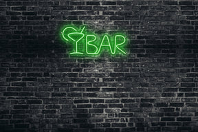 Neon LED schriftzug sign schild light strip grün online home dekor business, bar