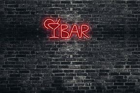 Neon LED schriftzug sign schild light strip rot online home dekor business, bar