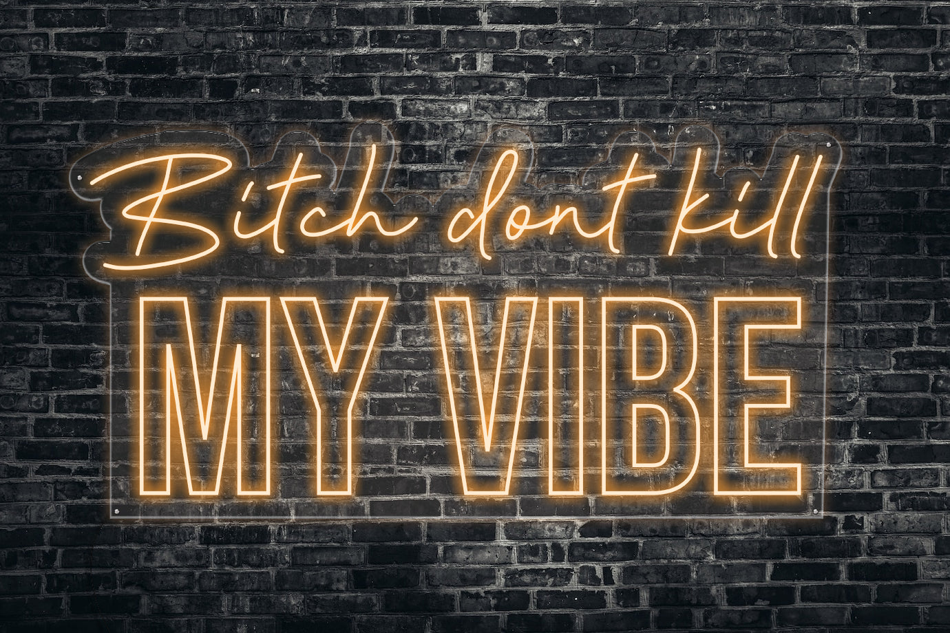 bitch dont kill my vibe