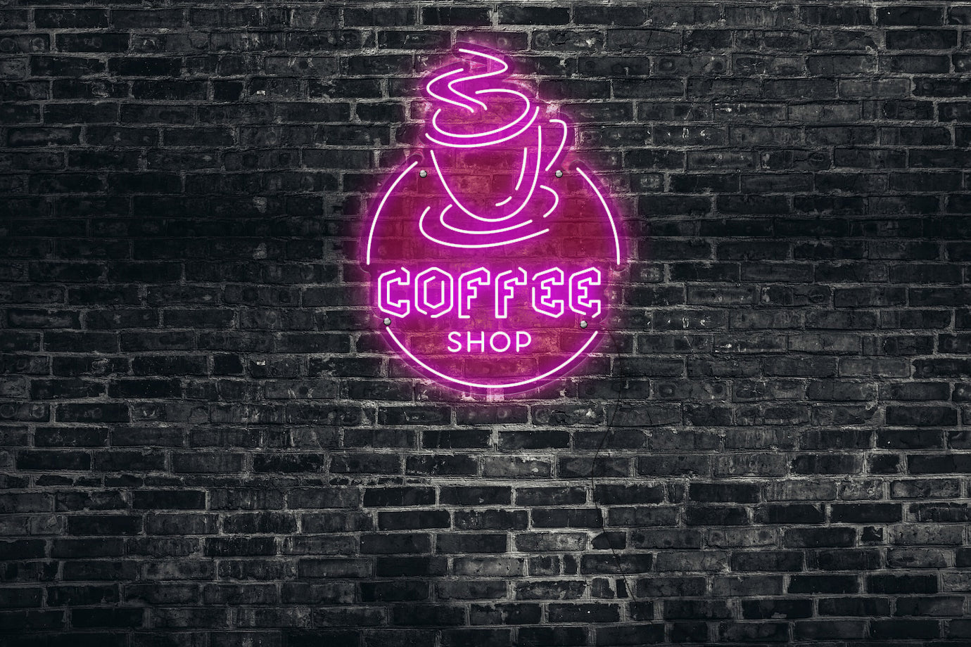 Neon LED schriftzug sign schild light strip pink online home dekor business, das cafe, coffee shop