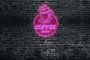 Neon LED schriftzug sign schild light strip pink online home dekor business, das cafe, coffee shop