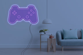 Neon LED schriftzug sign schild light strip lila online home dekor business gaming lifestyle, spiel