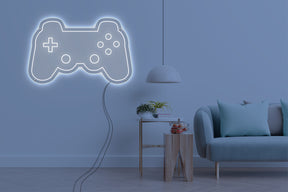 Neon LED schriftzug sign schild light strip weiss online home dekor business gaming lifestyle, spiel